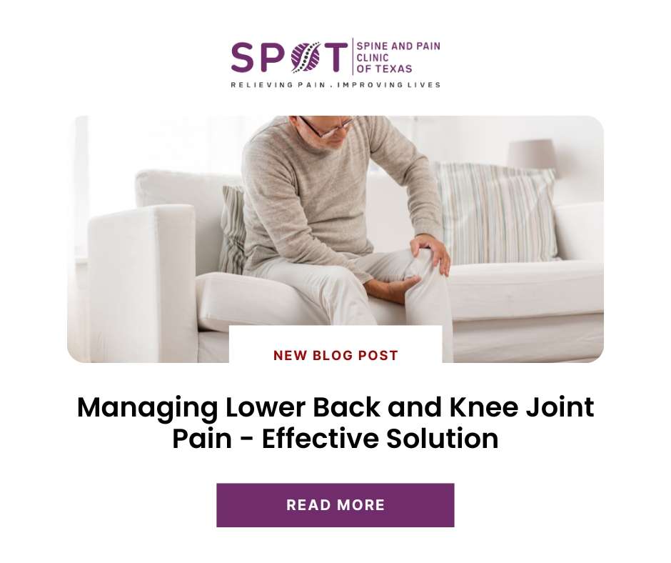Managing Lower Back and Knee Joint Pain