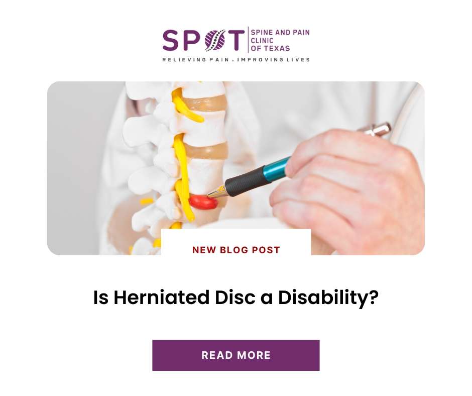herniated disc a disability